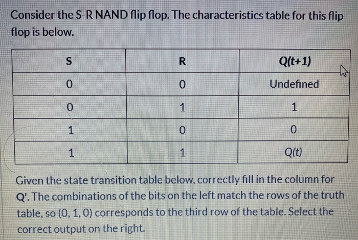 0001111, the valid [ Select 1000110 [ Select ] 1100100 1100111 1100110