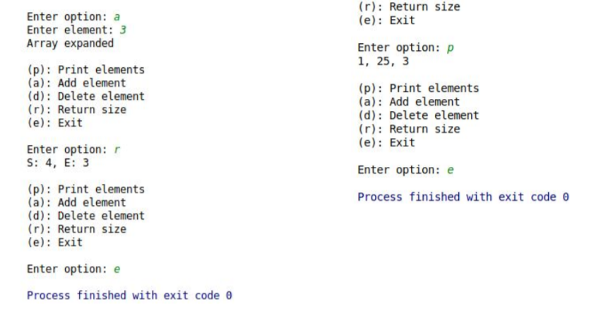Problem Write a program that: Creates a dynamic array of integers (int)