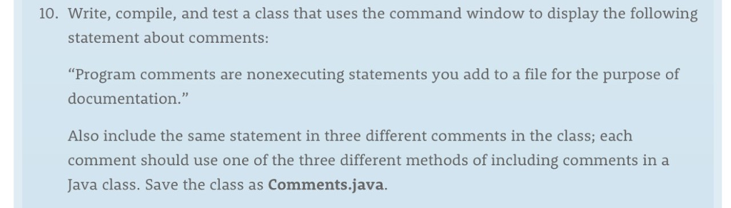 I need help on my Java exercise. I actually don't understand the