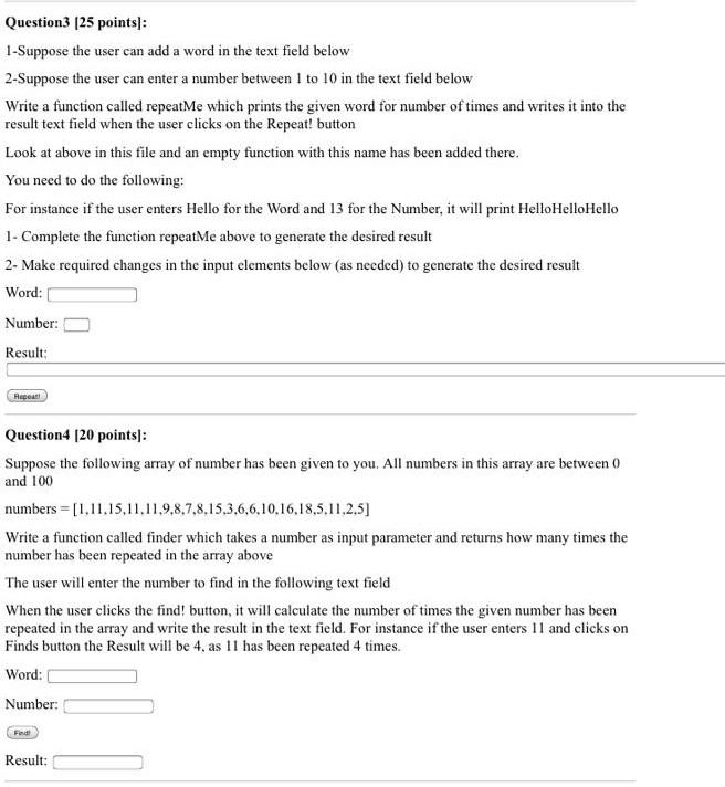  with java code Question3 (25 points]: 1-Suppose the user can add