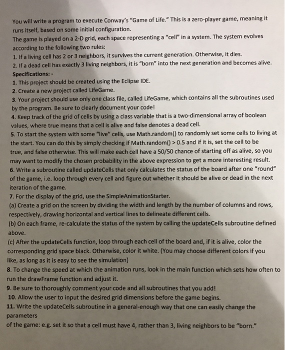  ********* USE THE BELOW CODE TO DRAW THE GRID**************** (Simple animation