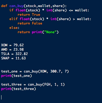 return values for stocks, but not for non-case sensitive stocks. Also, won't
