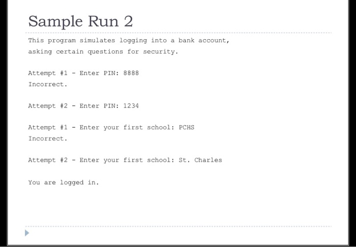 of your first school. You get 3 tries for each. Note that