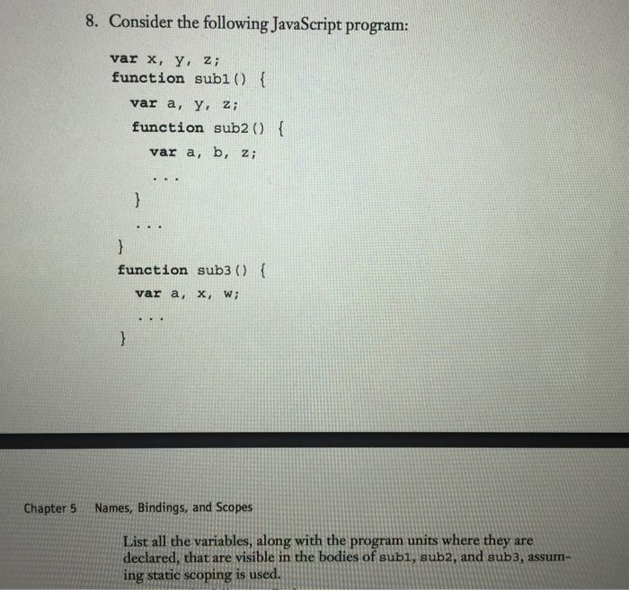 ) ( var xi function sub20 function sub3 ) Assume that the