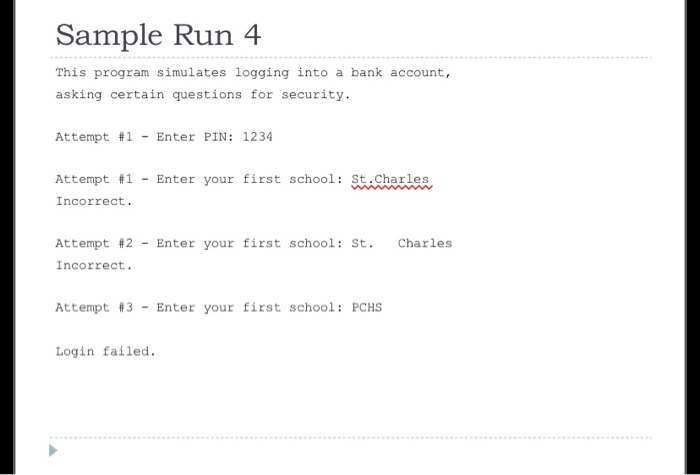 present. For example, "St. Charles" contains one blank, so what you compare