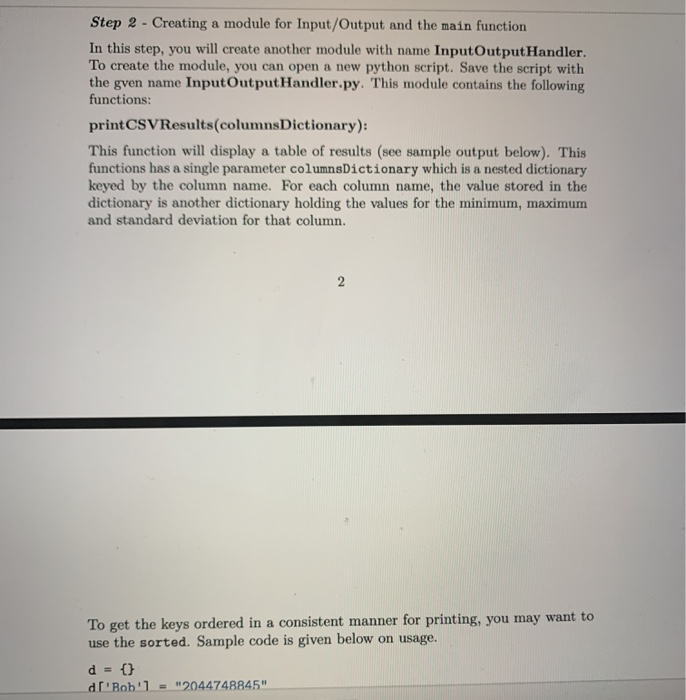 As a first step, create a module with name StatisticsCalculation. To create