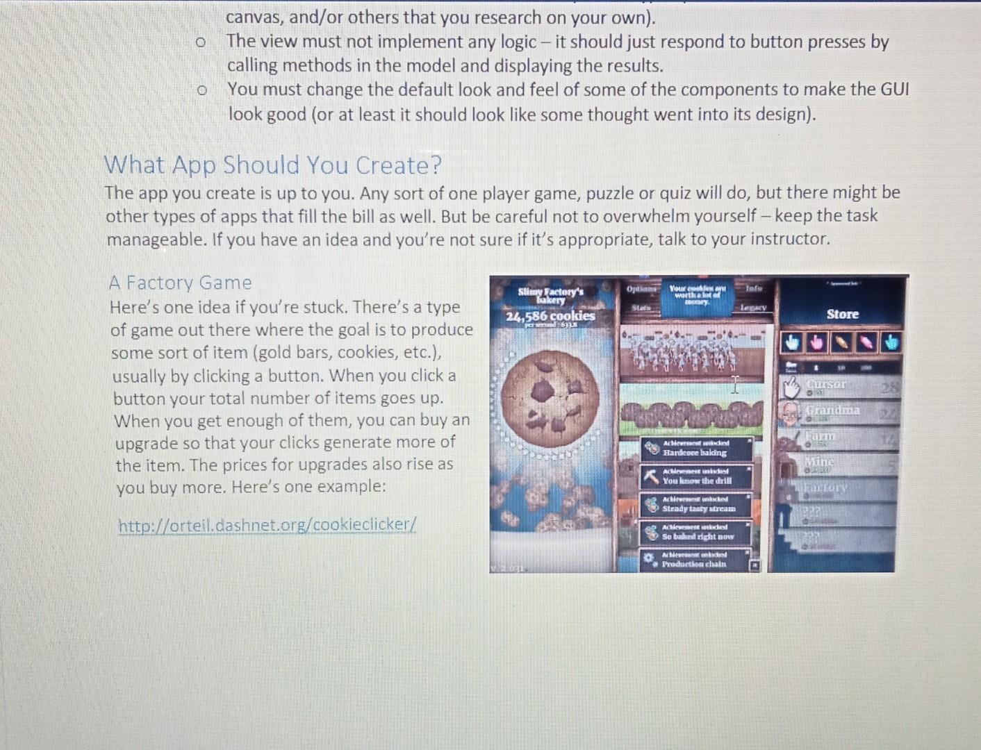 to create a user-friendly view for an object or set of bjects