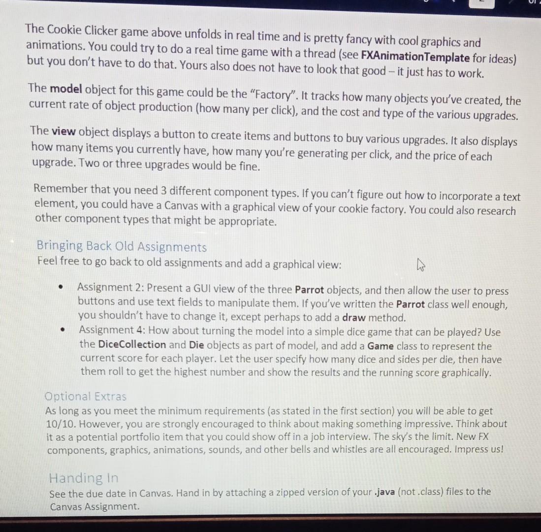 that serve as the model. You have a high degree of freedom