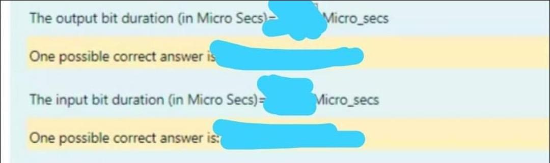 the interleaved unit is 2 character and 1 synchronizing bit is added