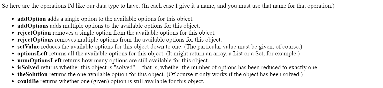 solve constraint satisfaction problems. The idea of such problems is that we