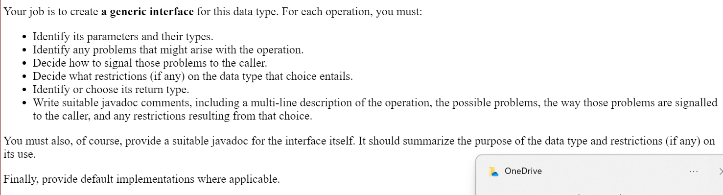know a value must be one of a limited set of values,