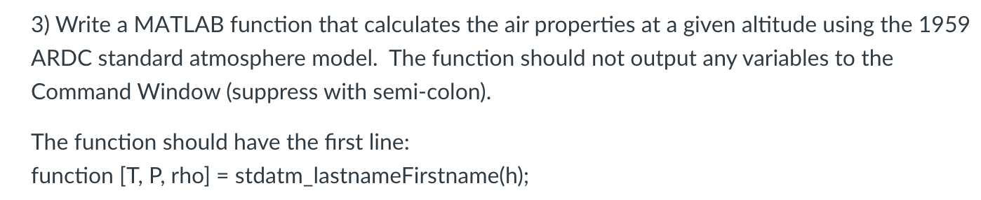 standard atmosphere model (in this case the 1959 ARDC Model Atmosphere). The