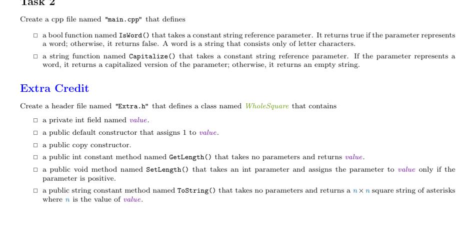  Create a cpp file named "main. cpp" that defines a bool