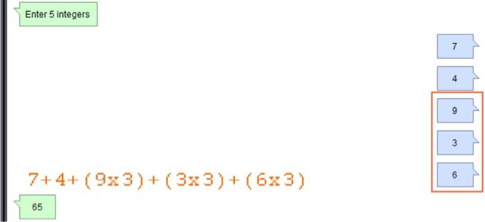 of the function. sumDiv3 (Integer Array n) Given an array int with