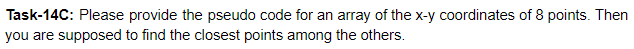  can you write a java code for this please? Task-14C: Please