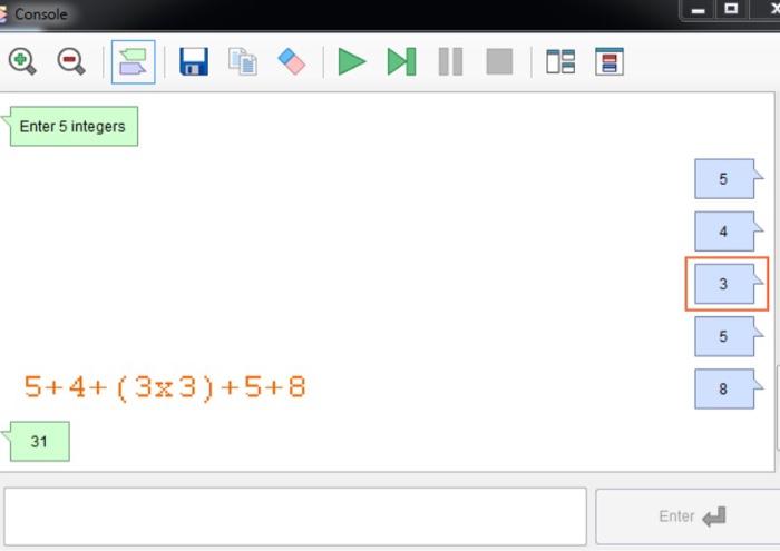 element that is divisible by 3 you multiply it by 3 before
