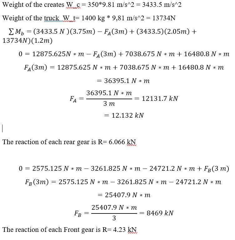 incorrect code: % Gravity g=9.81; % Mass input from user Mc=input('Provide mass