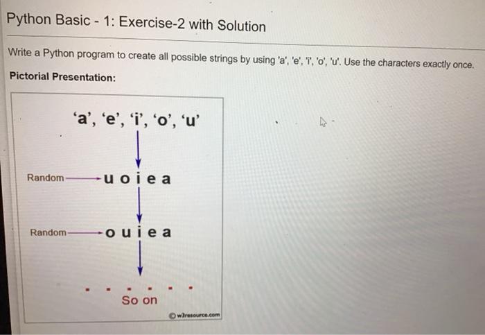  Python Basic - 1: Exercise-2 with Solution Write a Python program