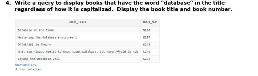 ERD CHECKOUT The CIS Department at Tiny College maintains the Free Access