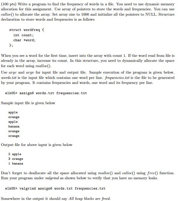  *Program is in C* *show output* Write a program to find