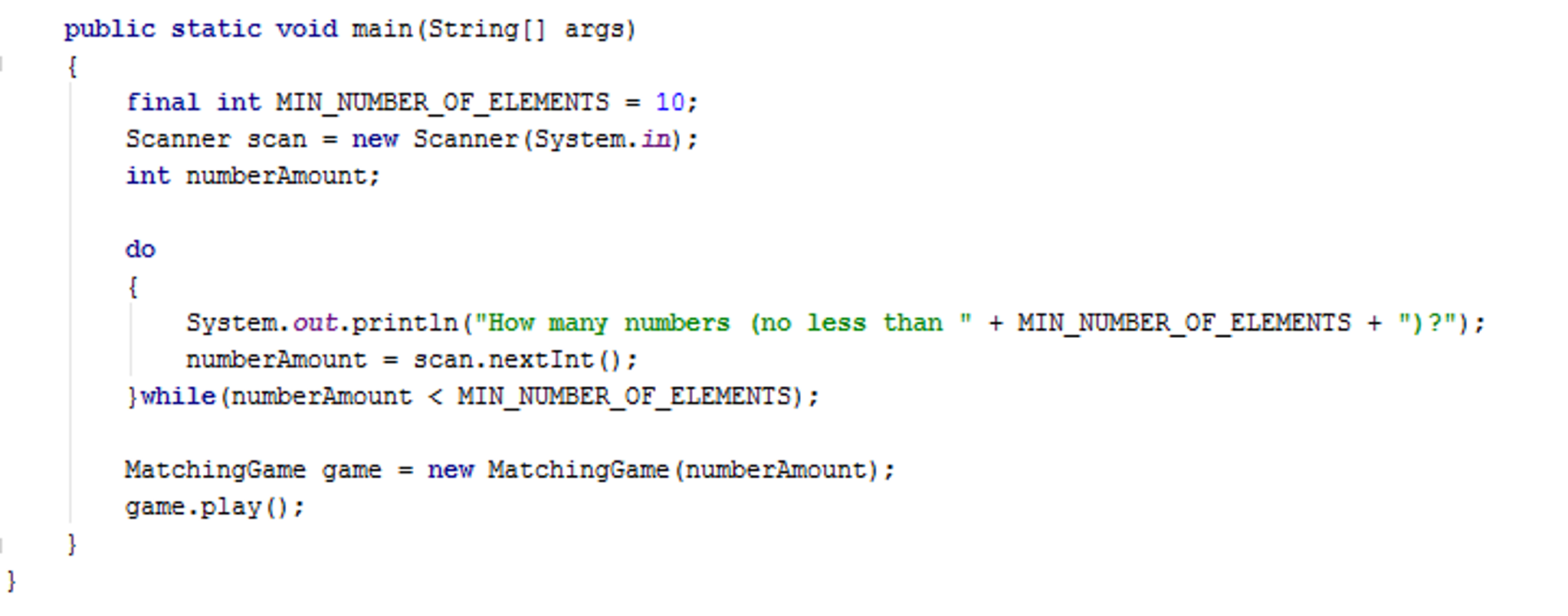 allowed to shuffle the integer values up to 5 times to increase