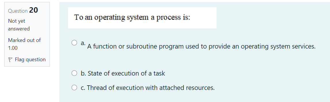 solve all of question ,thank u Question 16 In CPU-bound processes Not