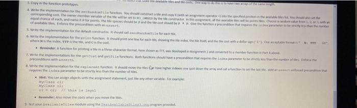 will created and within the class will keep track of the letters