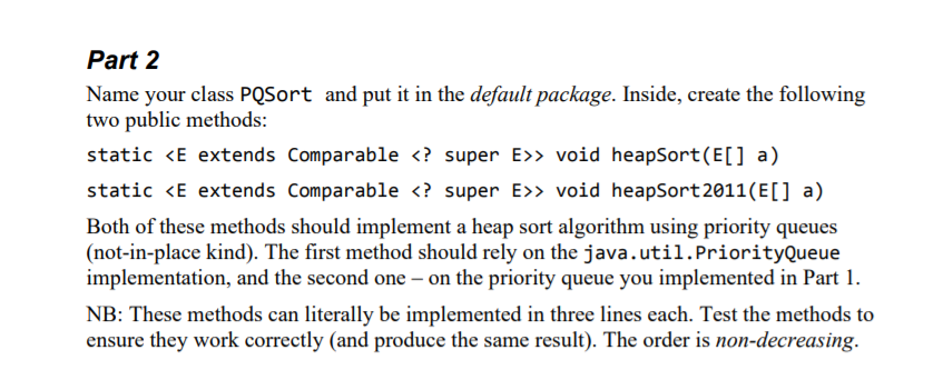 the names of the methods in that interface differ from the ones