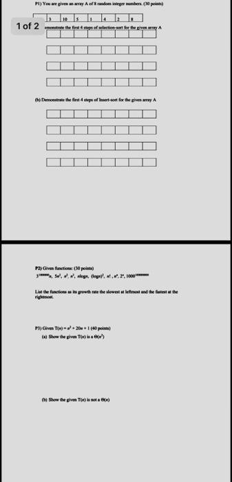 Please solve these problems will thumbs up P2) Ceven fanctions (30 pointi