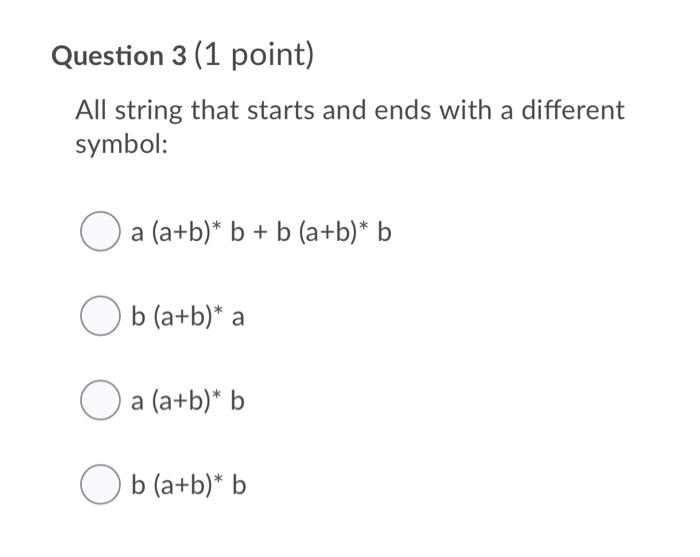 1 q0 91 This FA accepts the following language: All strings that