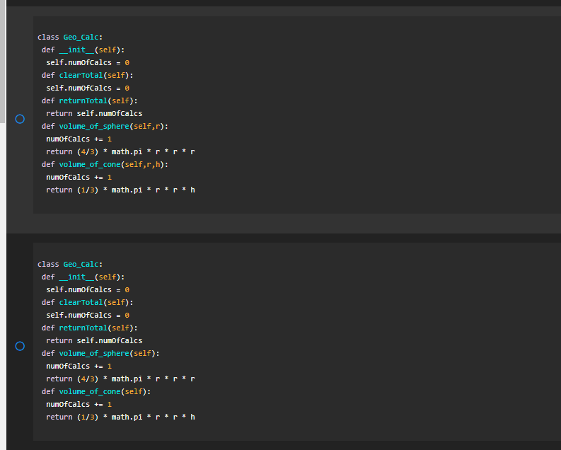 self.salary * percent) self.salaryincreasest=1 else: print("Increase of salary must be greater than