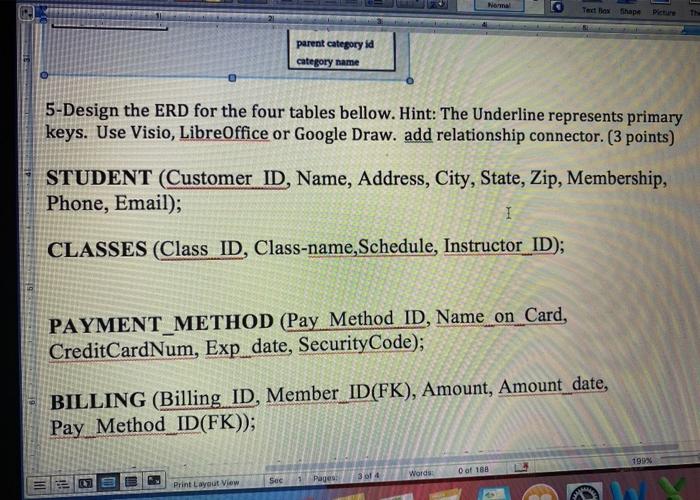 (1 point) EMPLOYEE DEPTNO 40 SALARY $80.000 $ 130,000 $70.000 $90.000 0