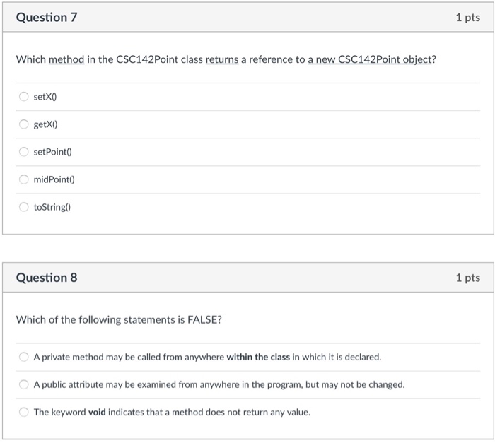data type an instance of a class a gadget