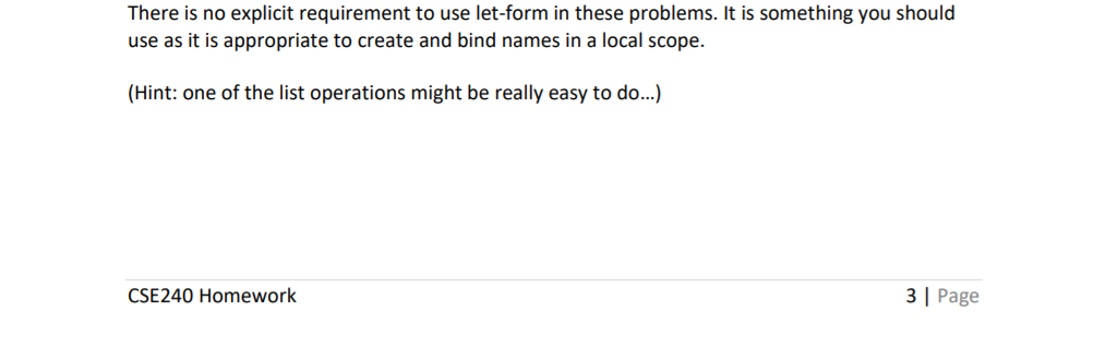 procedure called (sumEven Ist), where Ist is a list of numbers. The