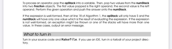expression will be integers; however, the results of calculations will be fractions.