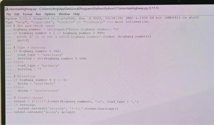  can anyone help me solve this? File Edit Format Run Options