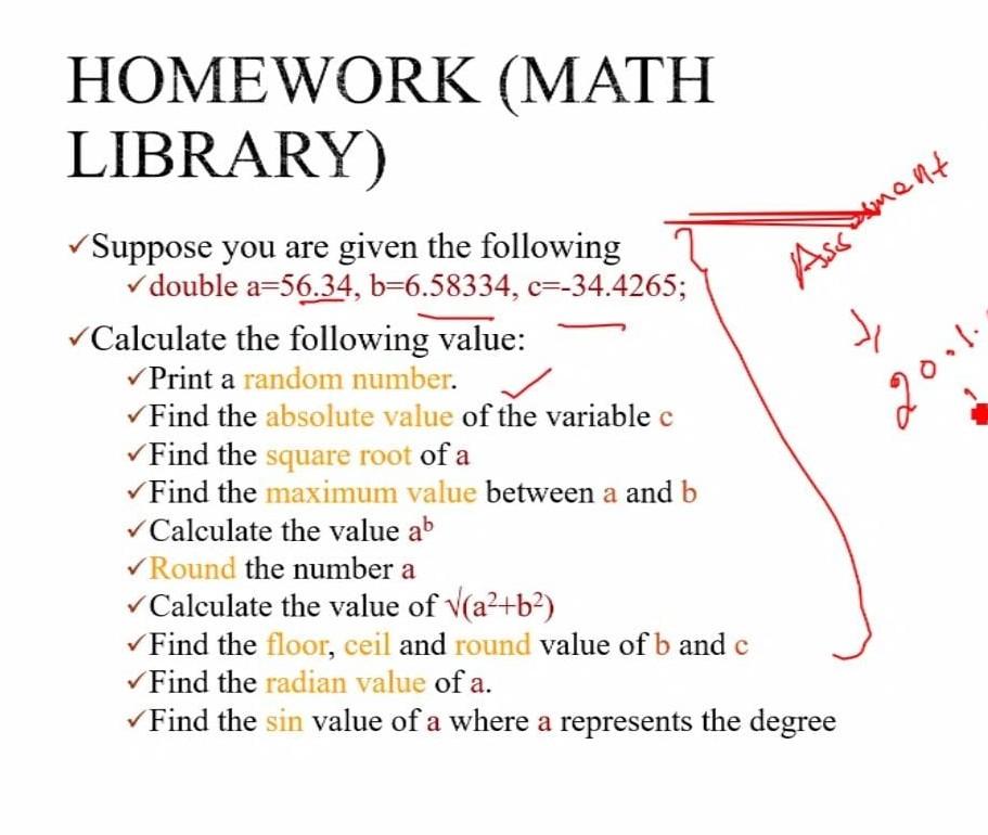 in java with output. don't forget output. correct answer only HOMEWORK