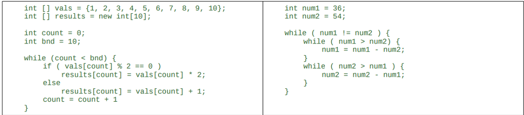 Can anybody help me to convert below programs into ARM assembly program?