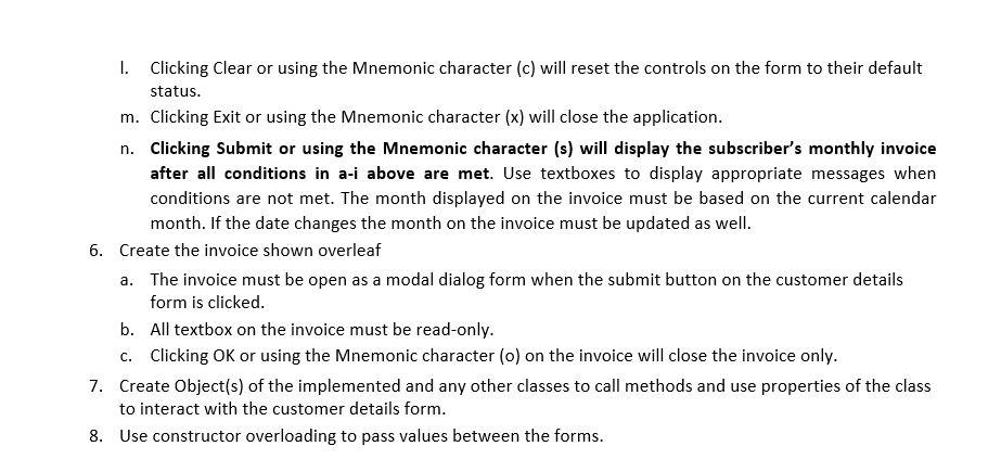the code for each steps is good enough. The two windows form