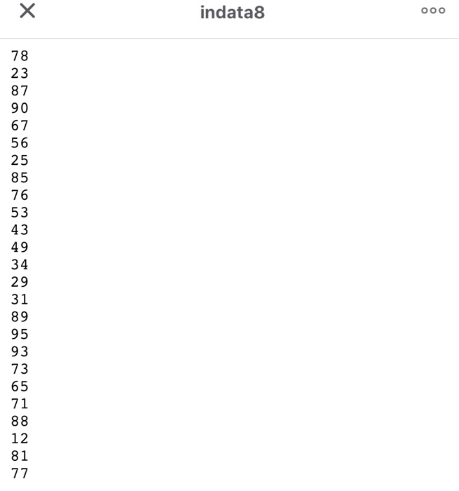 integers. Populate the array with fifty different random integers. Integers should be
