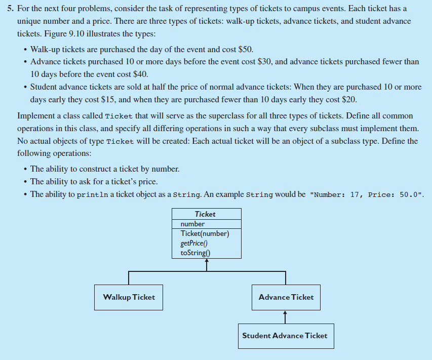 How to finish this java?! Exercises #5, 6, 7, and 8 You