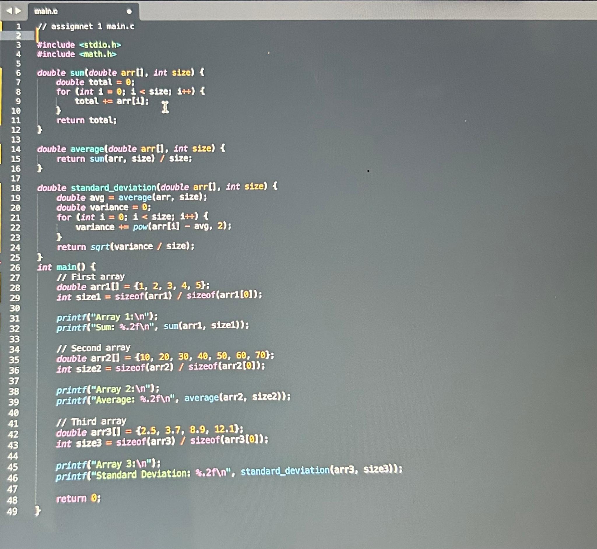  Lab Assignment 2 We will be creating a library from our
