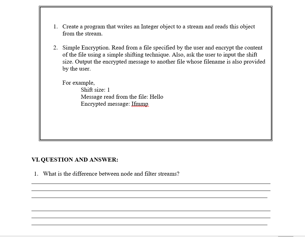 Creating, Reading and Writing a File Using Input and Output Streams. JAVA/Neatbeans