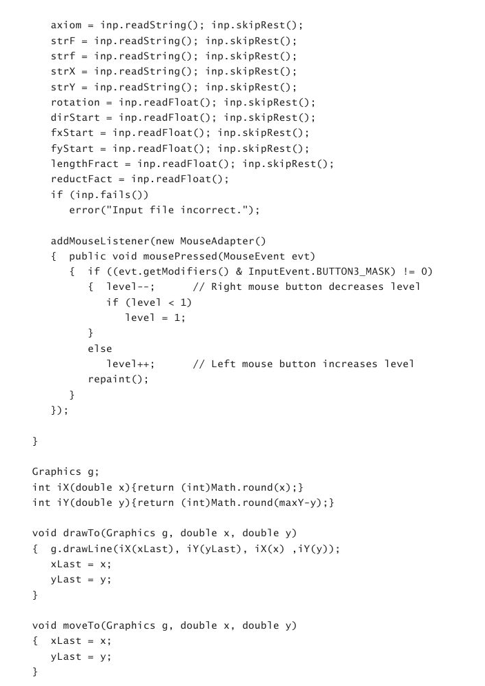 rounded corner, like the Dragon curve in Figure 8.4 (page 256 of