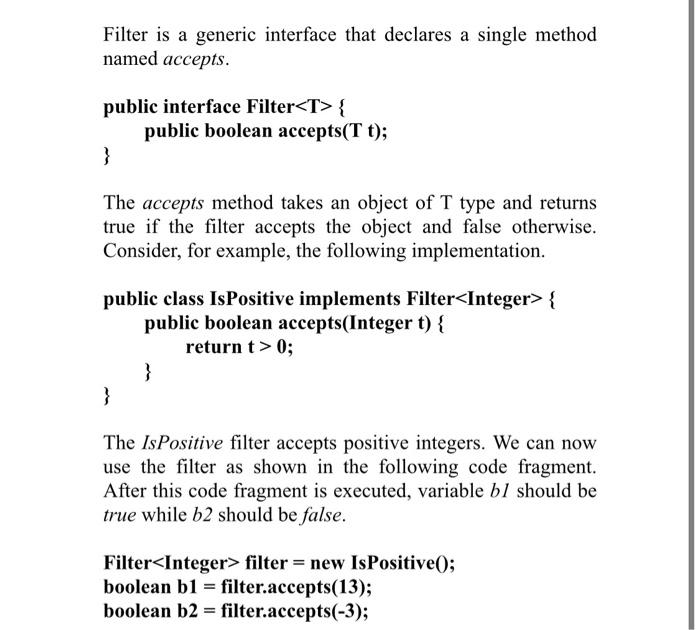 also need to write a Driver class to test the class and