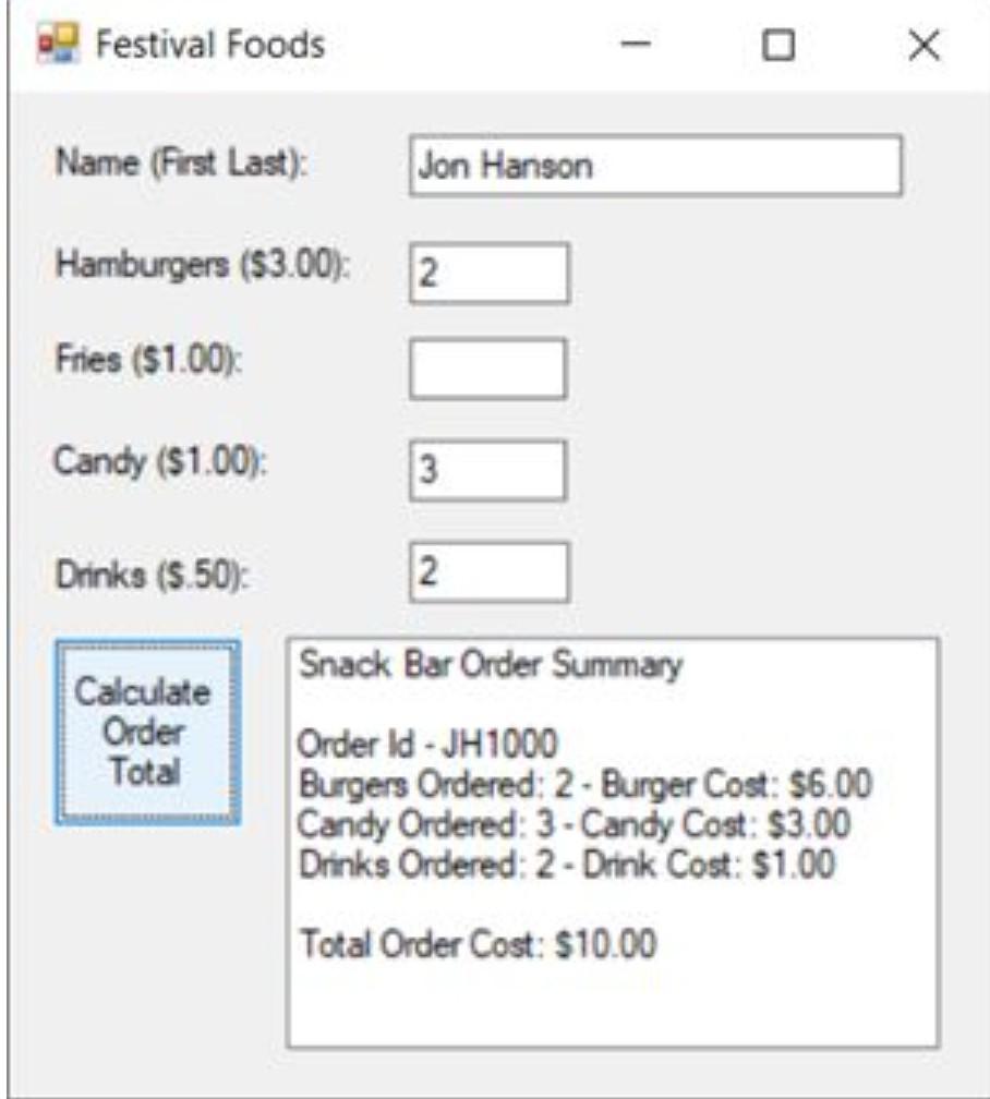 vb.net Please help The form and all controls should be named using