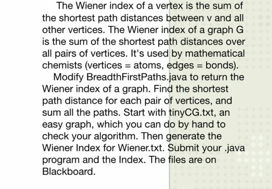  breadth first path. java here is the question I need to