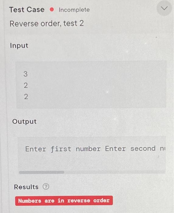 order I or in neither order asing system; using static System.Console; class