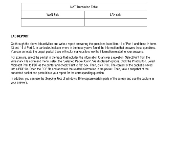 address administration: DHCP and NAT BACKGROUND: DHCP is covered in Section 4.3.3