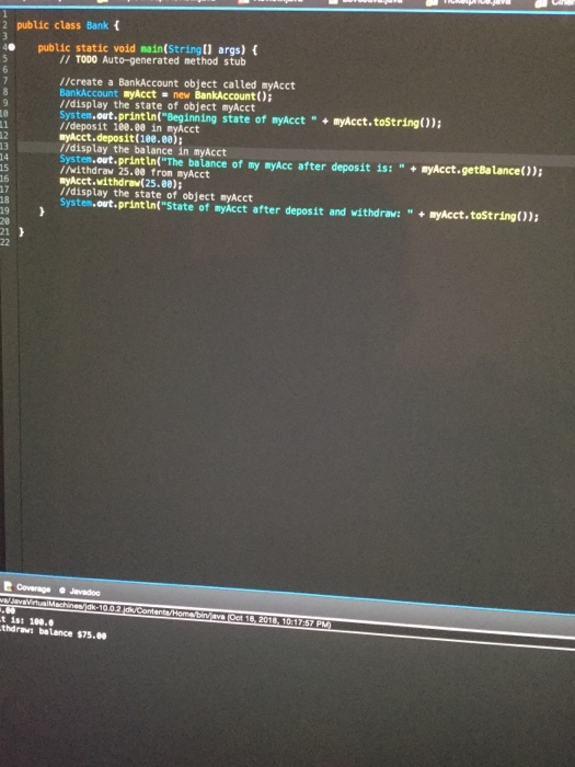 me an error... pls help Please review the corresponding informal UML class
